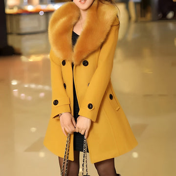 Rachel - Cappotto in lana caldo e raffinato