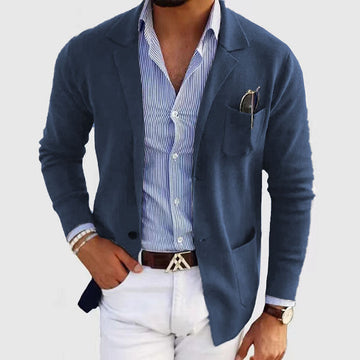 Daniel - Blazer Uomo Con Tasche a Pattina Moderno