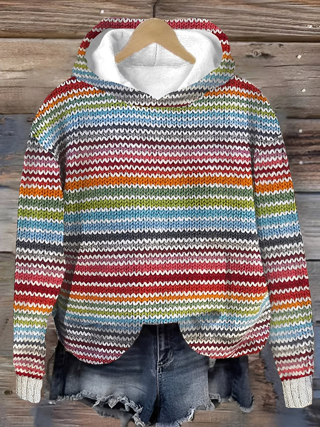 Jacalyn - Casual, colorato hoodie per donne