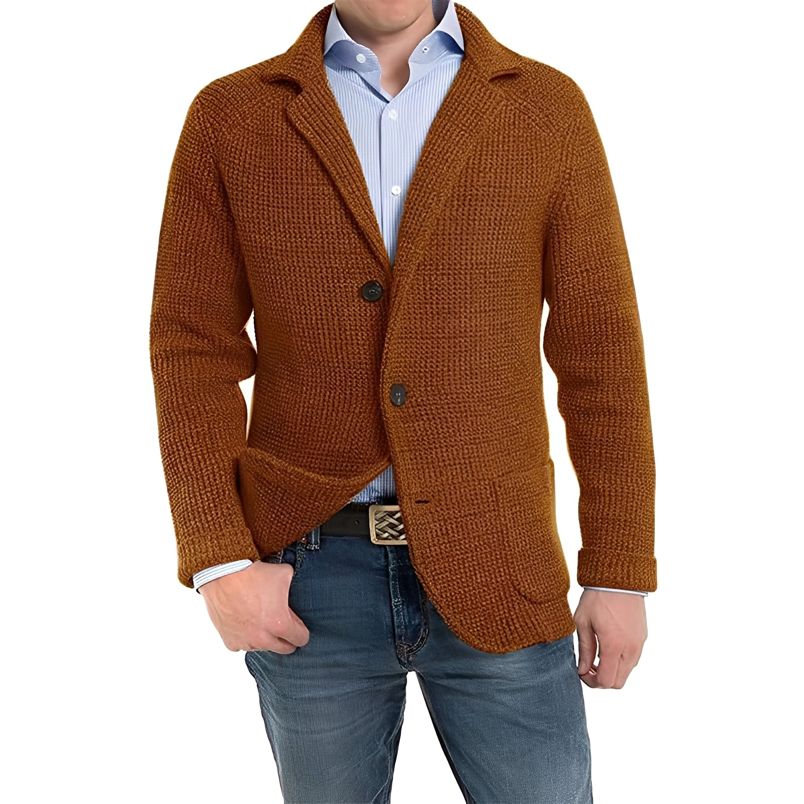 Richard - Elegante giacca con tasche a pattina per uomini