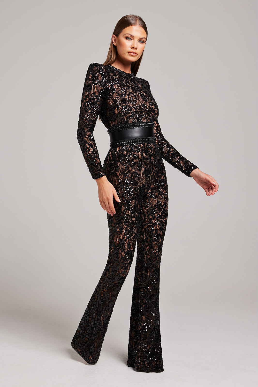 Sofia – Tuta in Pizzo Paillettes