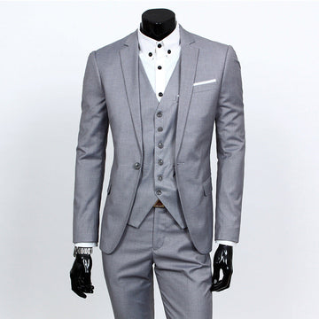 Reynard - Elegante abito da uomo in set da 3 pezzi