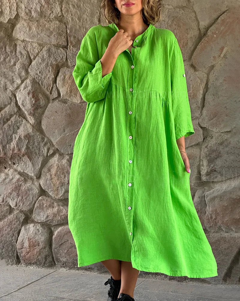 Jennifer - Camicia-abito ampia e casual
