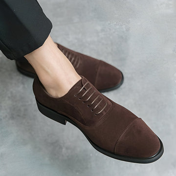 Jackson - Scarpe formali in camoscio casual per uomo