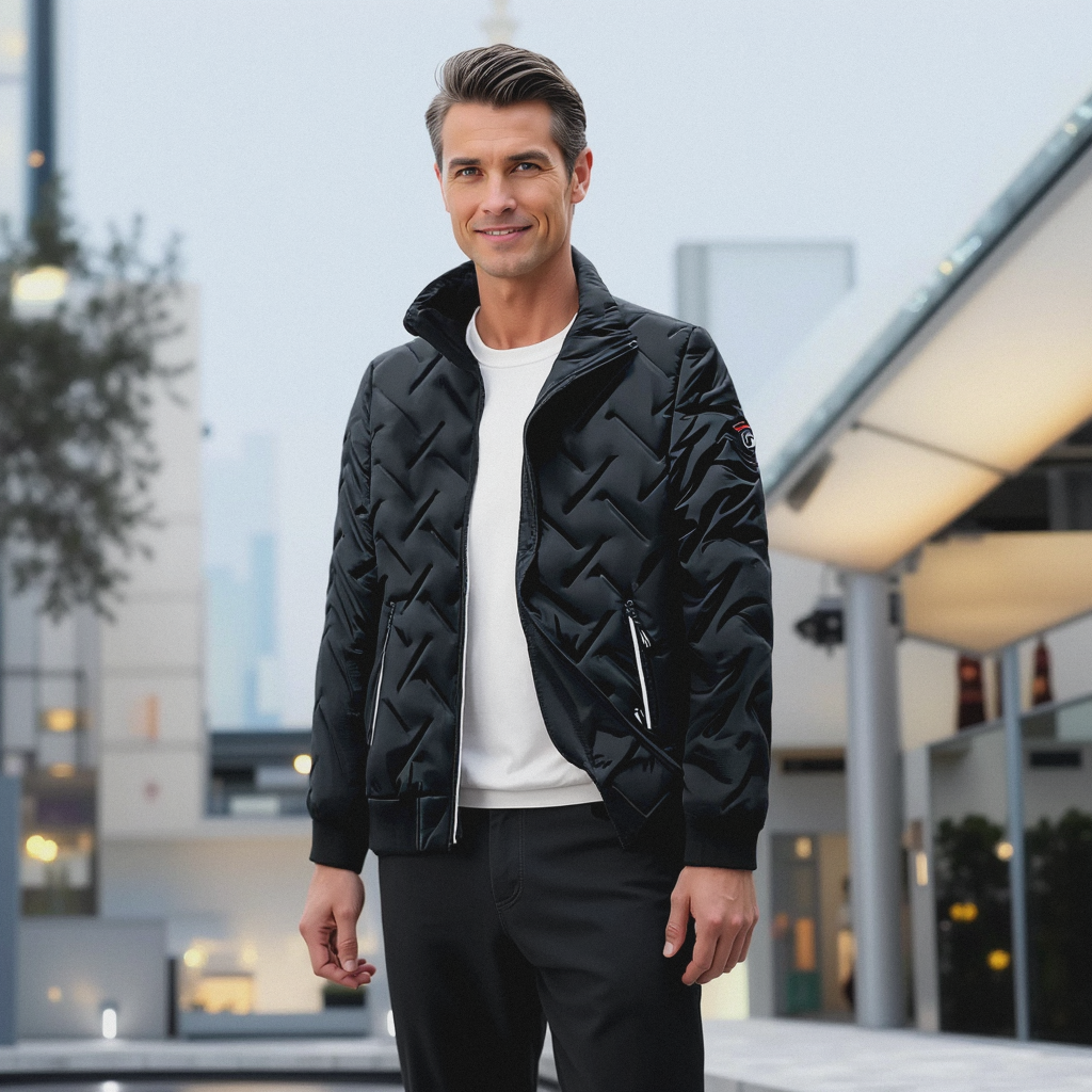 Amarok - Elegante Giacca da Uomo per Mezza Stagione
