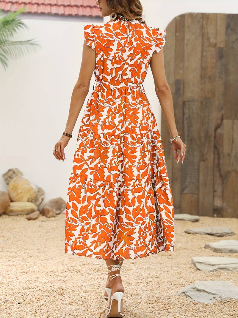 Penelope - Abito elegante con maniche arricciate