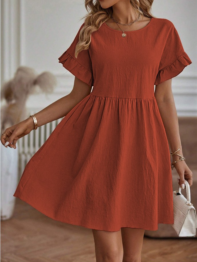 Shelagh - Abito midi linea A per donna