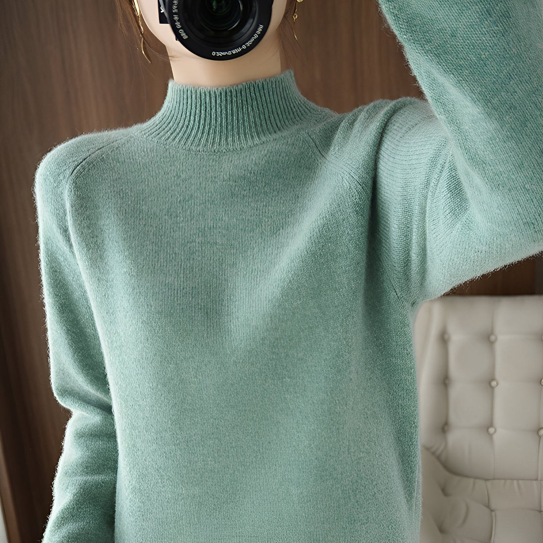 Ulyssa - Elegante dolcevita in cashmere per donne