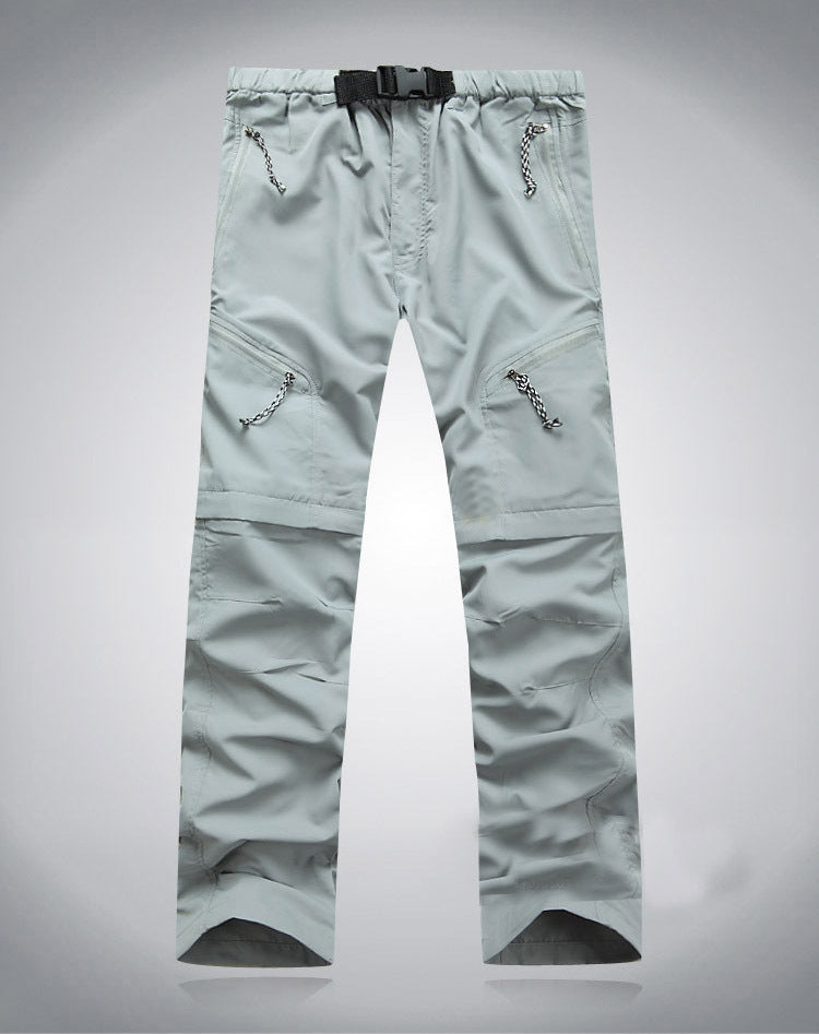 Derryl - Pantaloni funzionali elastici Zip-Off per uomini