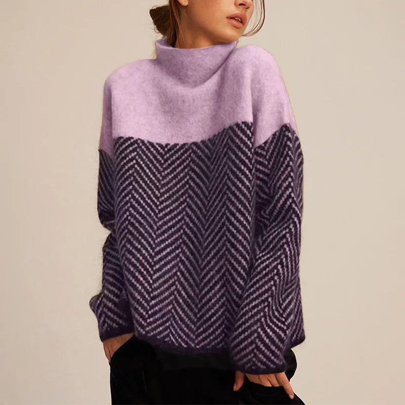 Yancy - Elegante, spesso maglione lavorato a maglia per donne