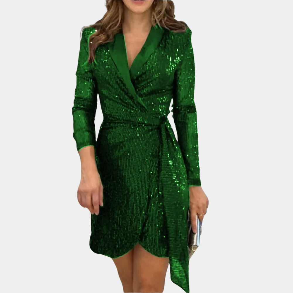 Nessa - Abito blazer con cintura in vita per donne
