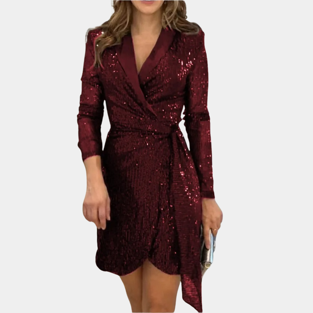 Nessa - Abito blazer con cintura in vita per donne