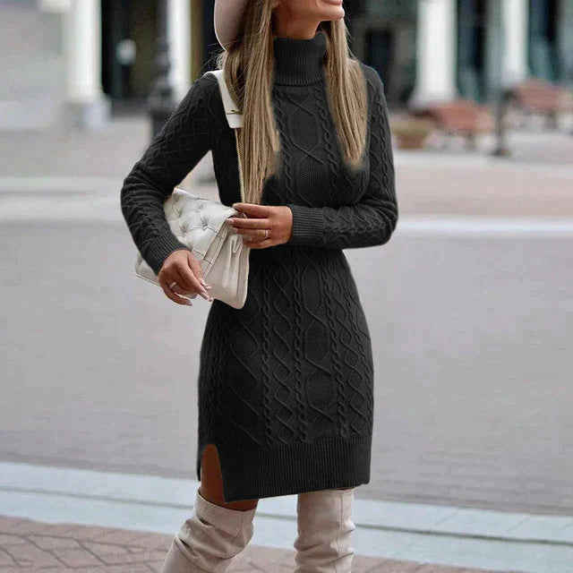 Zylia - Elegante Abito in Maglia Invernale