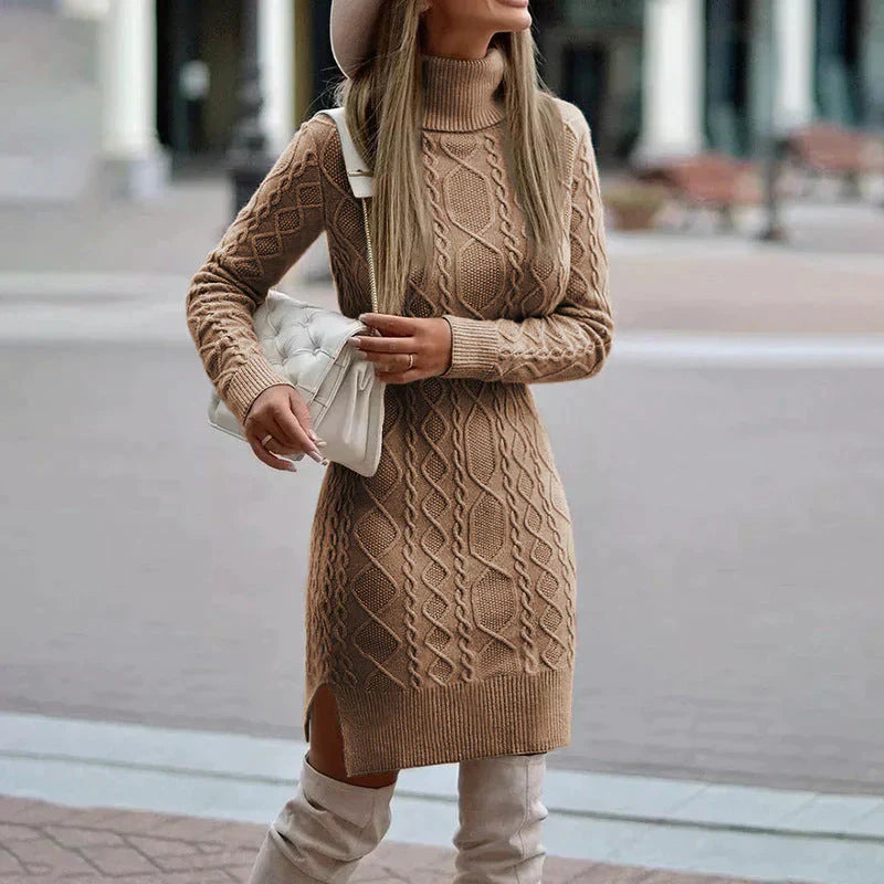 Zylia - Elegante Abito in Maglia Invernale