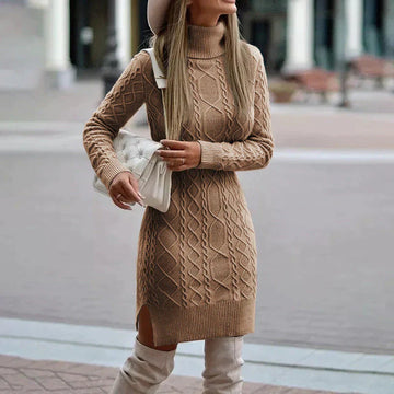 Zylia - Elegante Abito in Maglia Invernale
