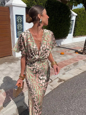 Lyanna - Abito Avvolgente Donna, Elegante & Figura Lusinghiera