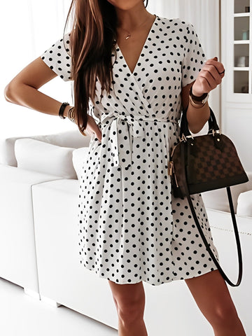 Suzanna - Abito estivo boho con pois per donne