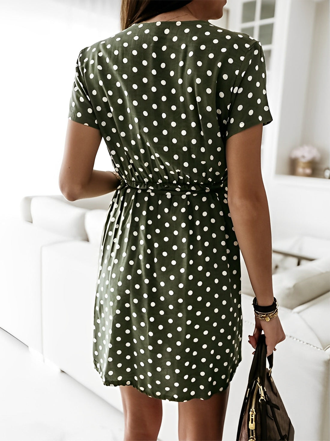 Suzanna - Abito estivo boho con pois per donne