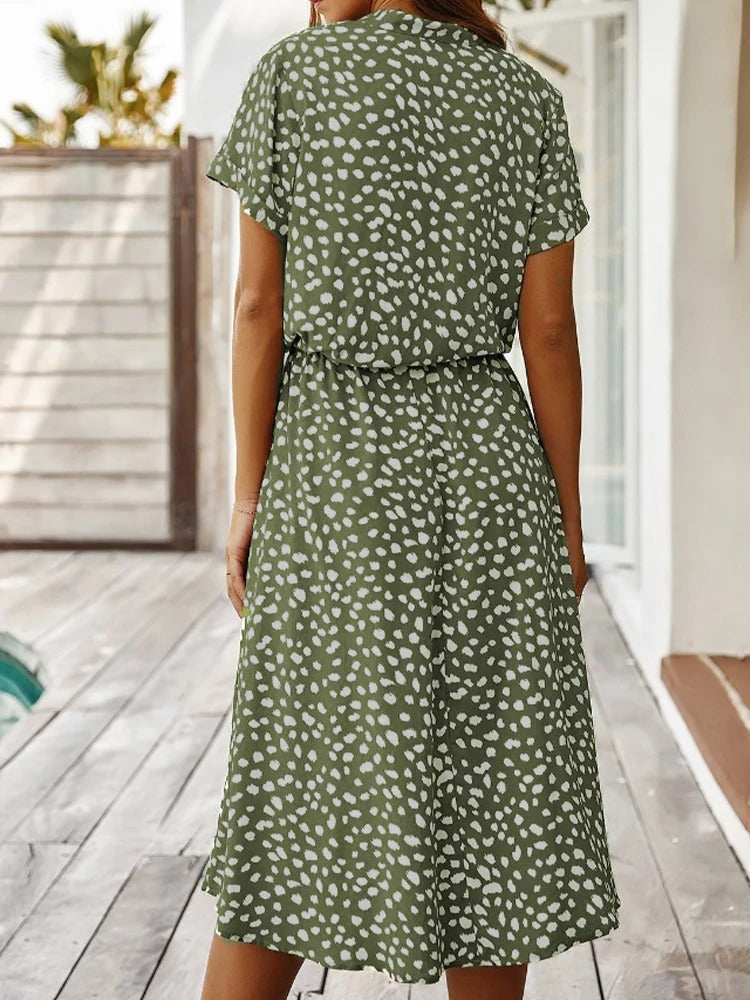 Vexana - Abito Estivo Leggero Donna con Stampa Elegante