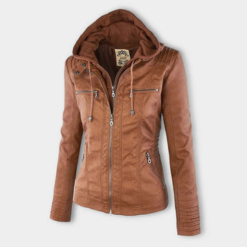 Groove - Comoda Giacca da Pioggia Donna Elegante
