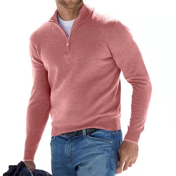 Placido - Uomo V-Collo Zip Maglione
