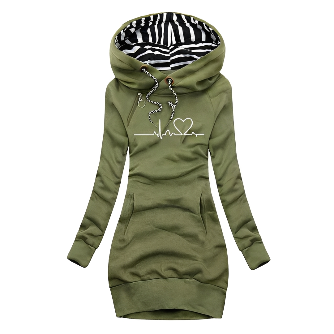 Amandine - Abito-maglione confortevole per donna