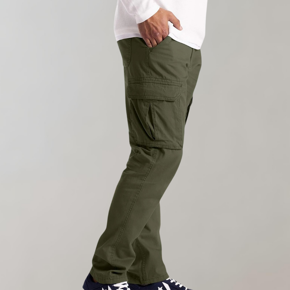 Crispian - Eleganti, comodi pantaloni cargo per uomo