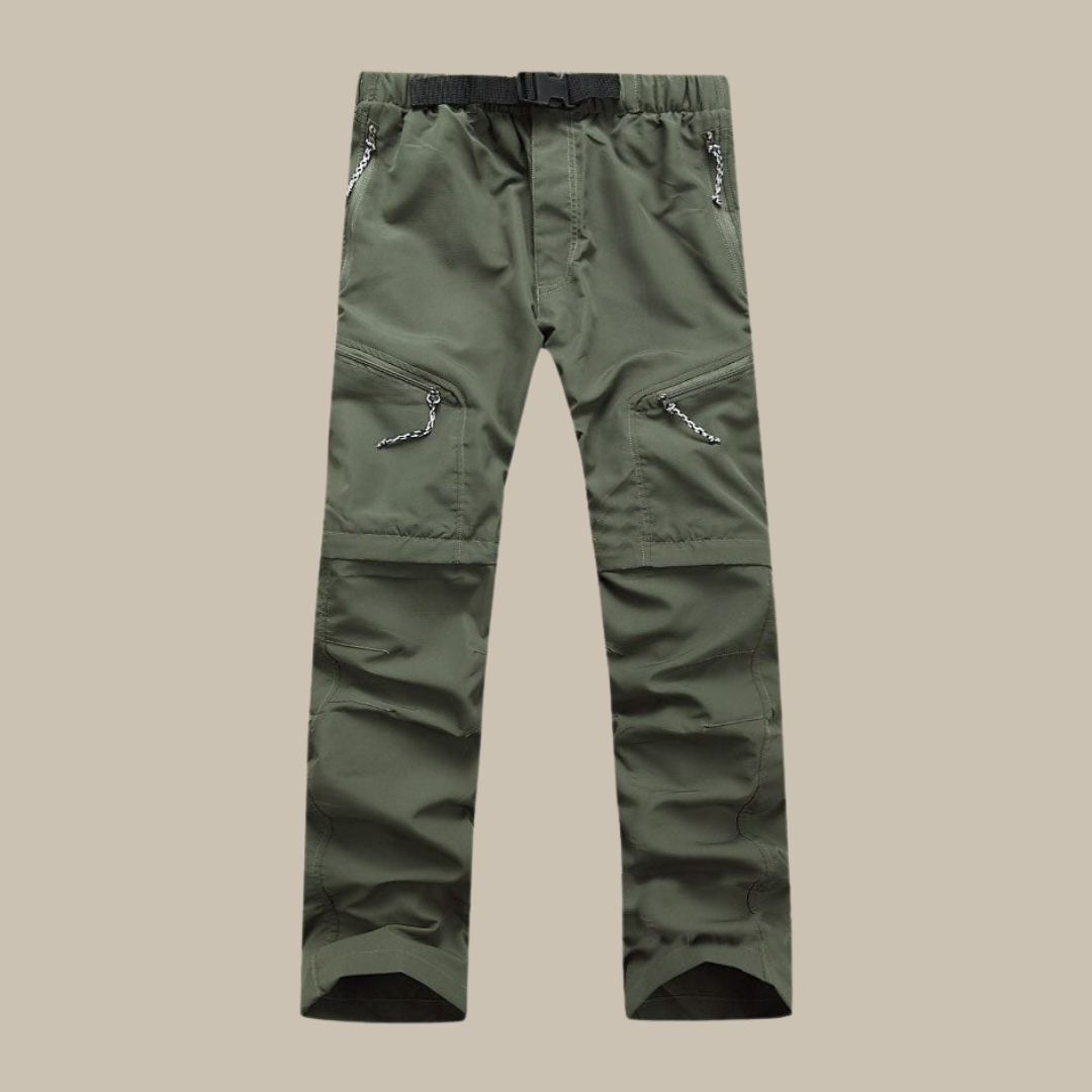 Cristoffe - Comodi Outdoor Pantaloni con Cerniera per Uomini