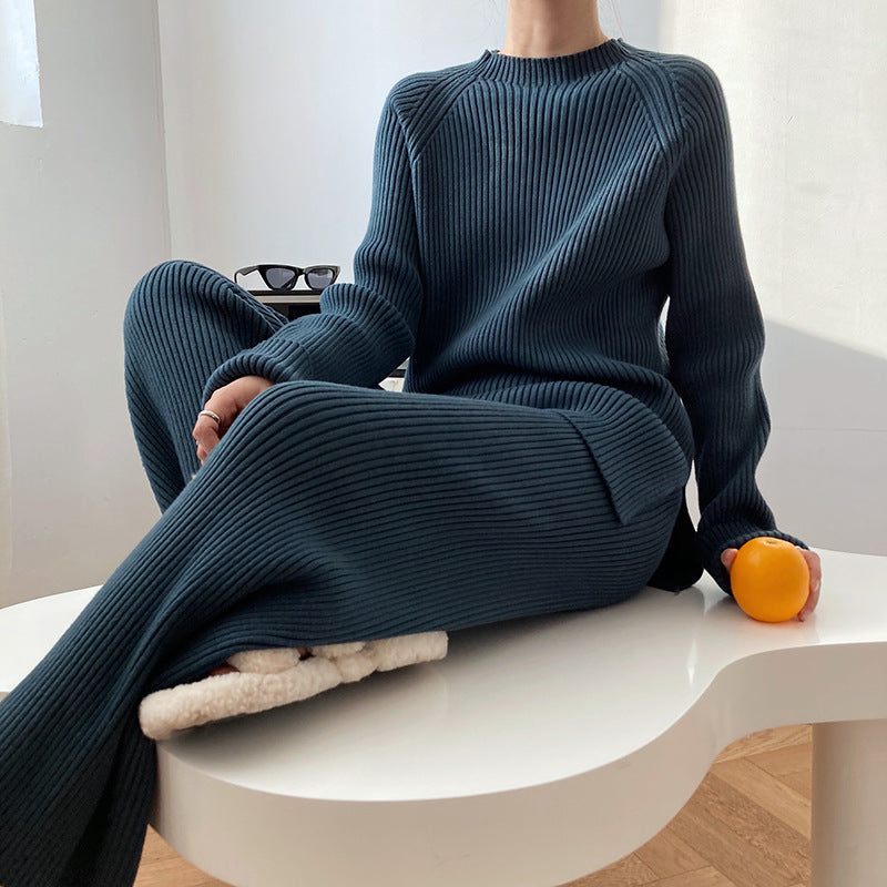 Winona - Set outfit casuale lavorato a maglia per donne