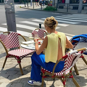 Edwena - Maglia senza schienale con lacci per donne