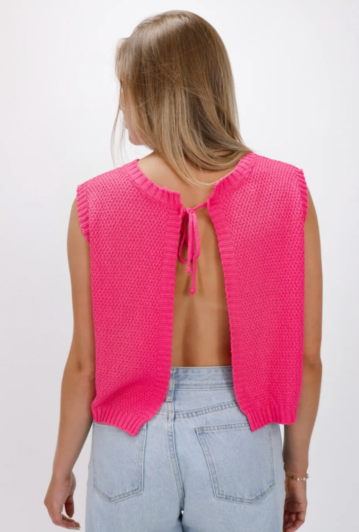 Irene – Top Maglia Schiena Aperta