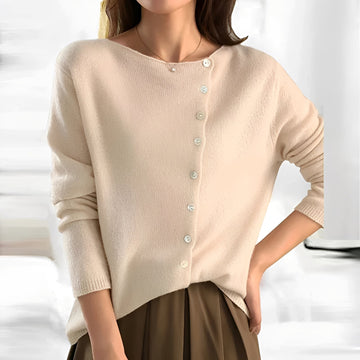 Lorena - Elegante maglione con fine struttura a maglia per donne