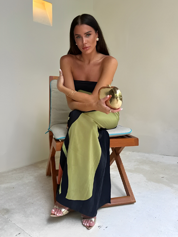 Miriam - Abito Femminile con Spacco per Donne