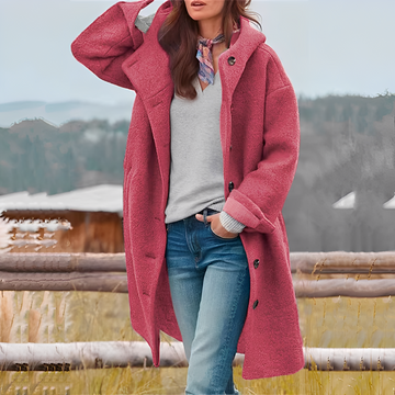 Charmaine - Elegante, caldo cappotto lungo per donne