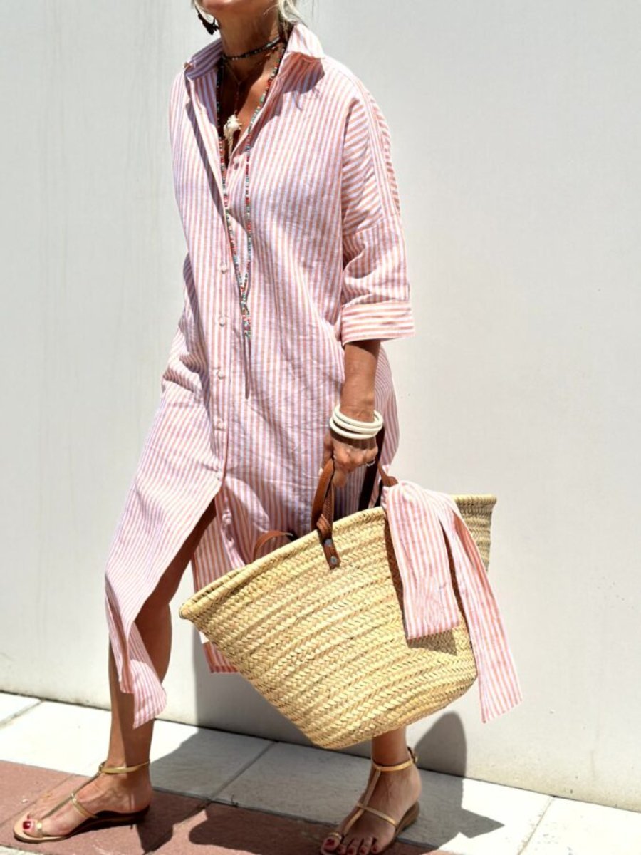 Margrethe - Camicia a righe classica