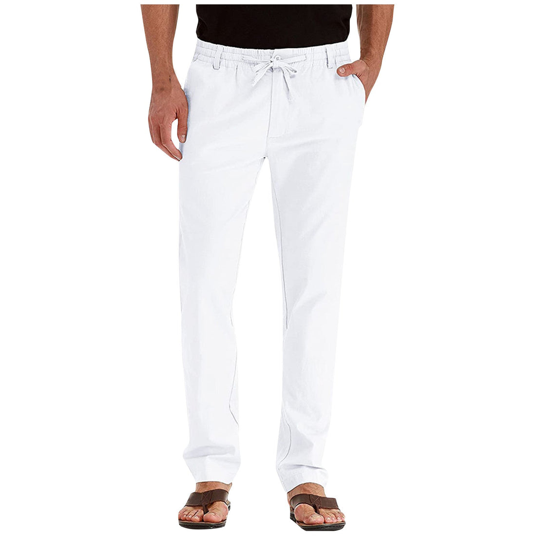 Harley - Uomo Pantaloni Estivi Comodi Basic