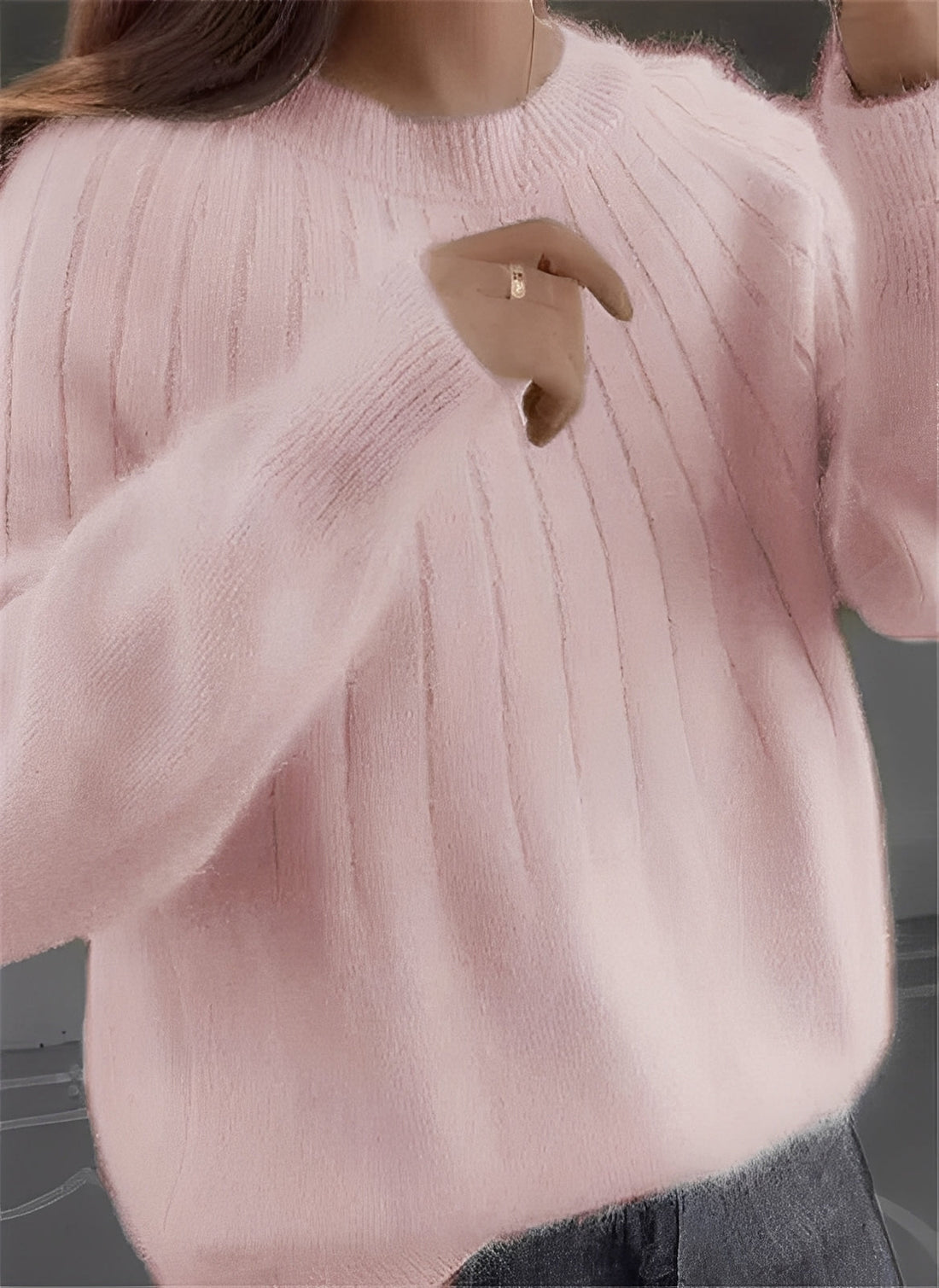 Rorie - Maglione in cashmere colorato per donne