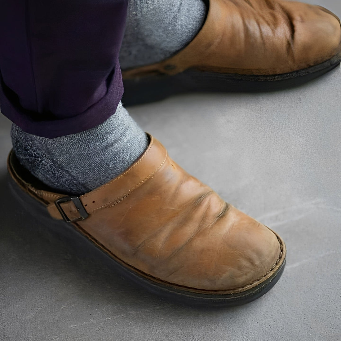 Eldon - Casual scarpe in pelle per uomini