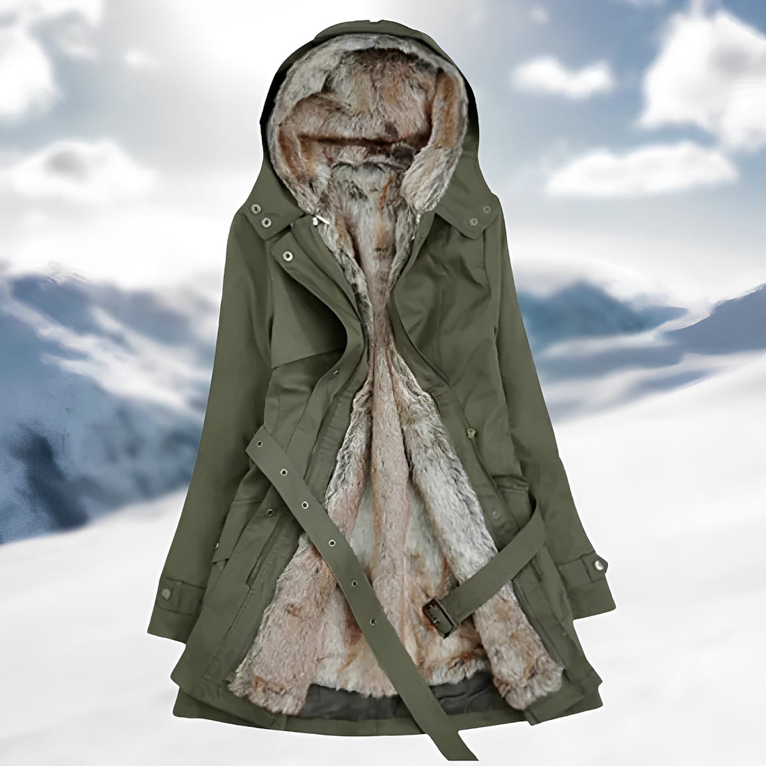 Debra - Caldo, spesso parka per donne