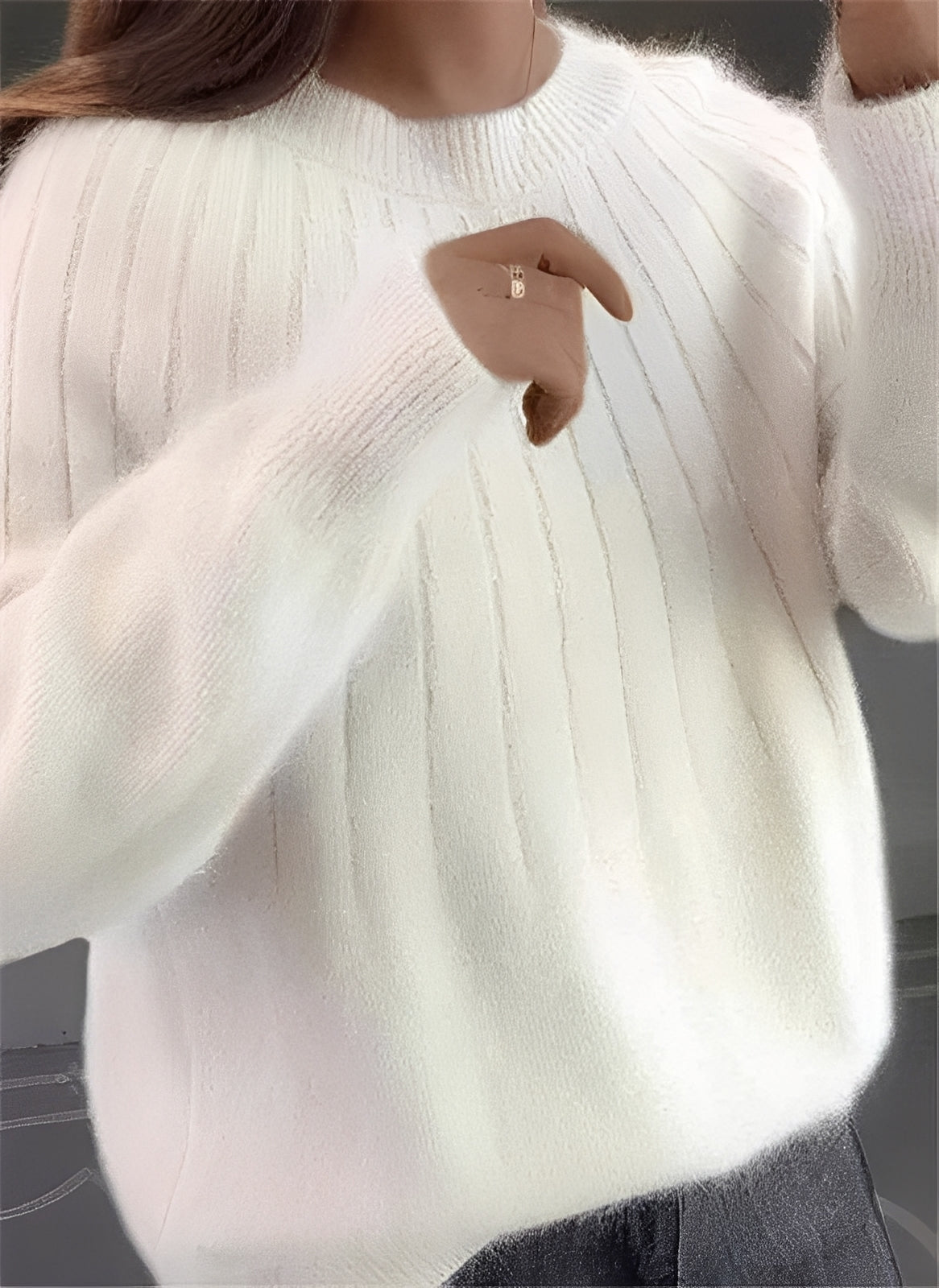 Rorie - Maglione in cashmere colorato per donne