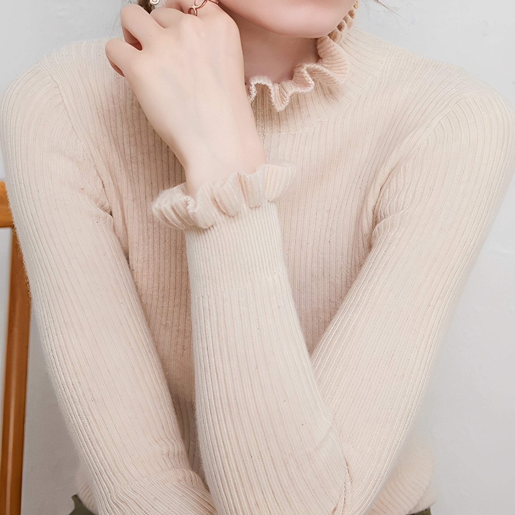 Keitha - Maglione in cashmere a taglio sottile per donne