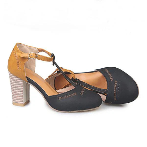 Theresia - Comode Scarpe con Tacco per Donne