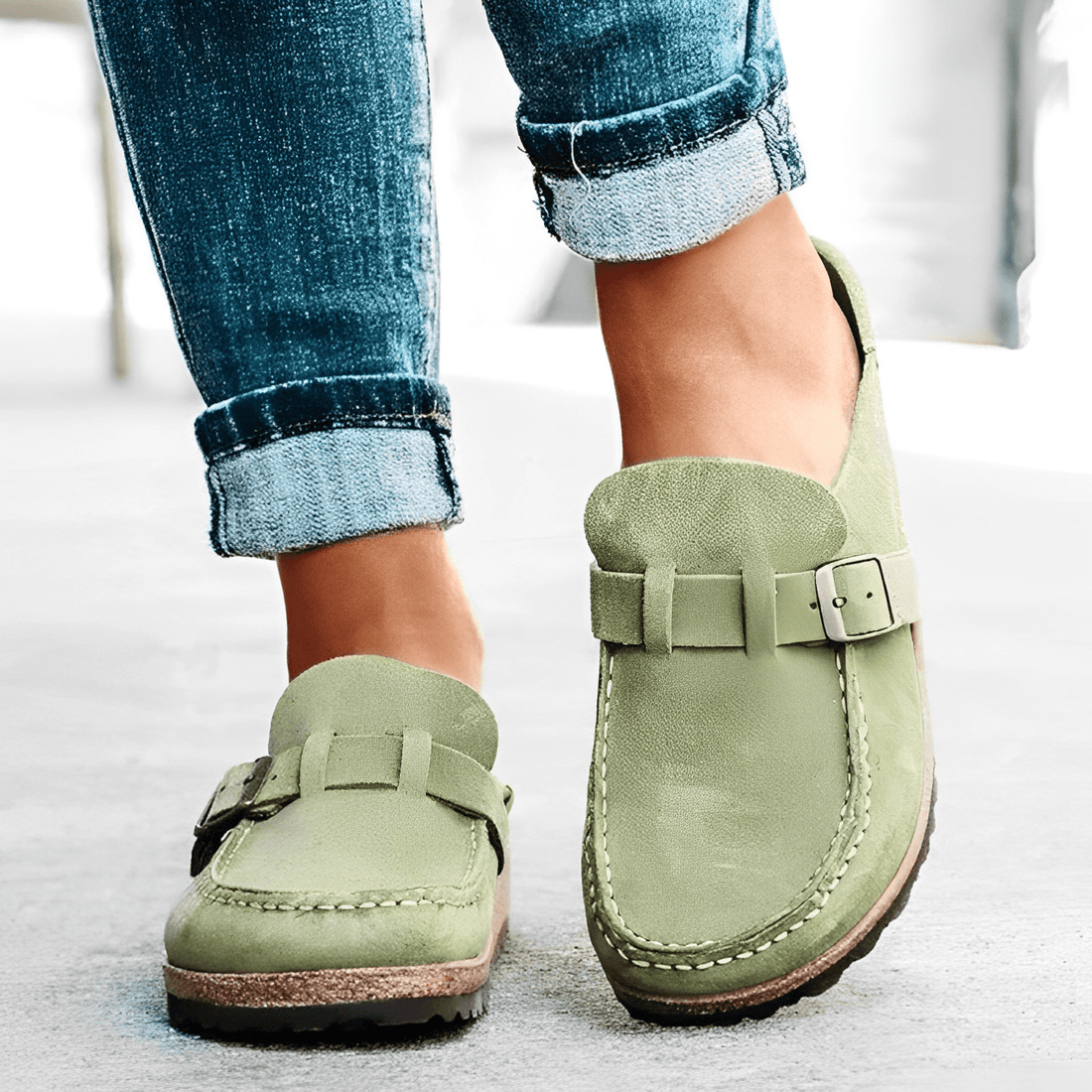Kestrel - Casual scarpe in pelle scamosciata per donne