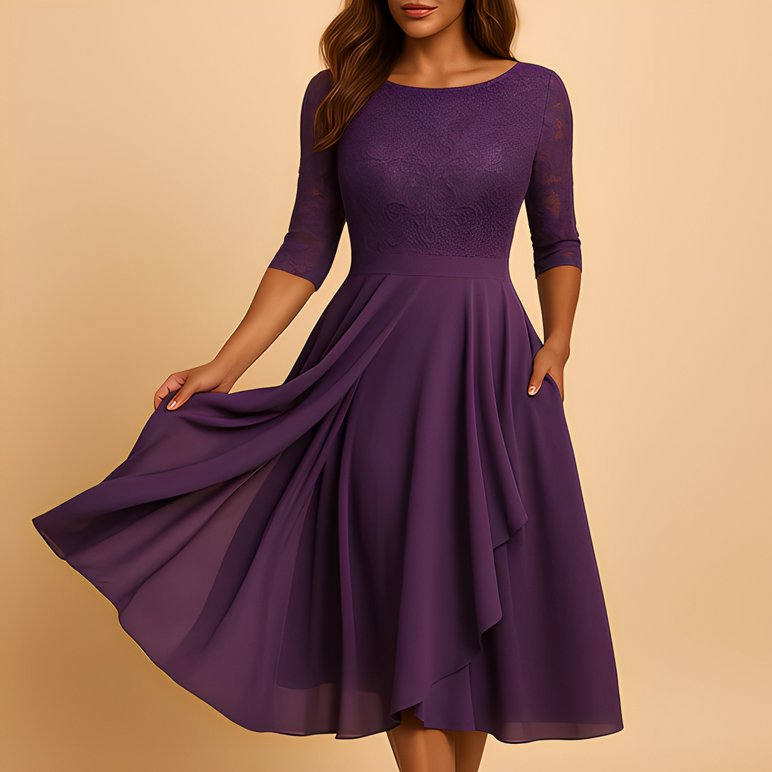 Aleka - Abito elegante e alla moda per donne