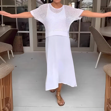 Salome - Elegante set in maglia a 2 pezzi per donne