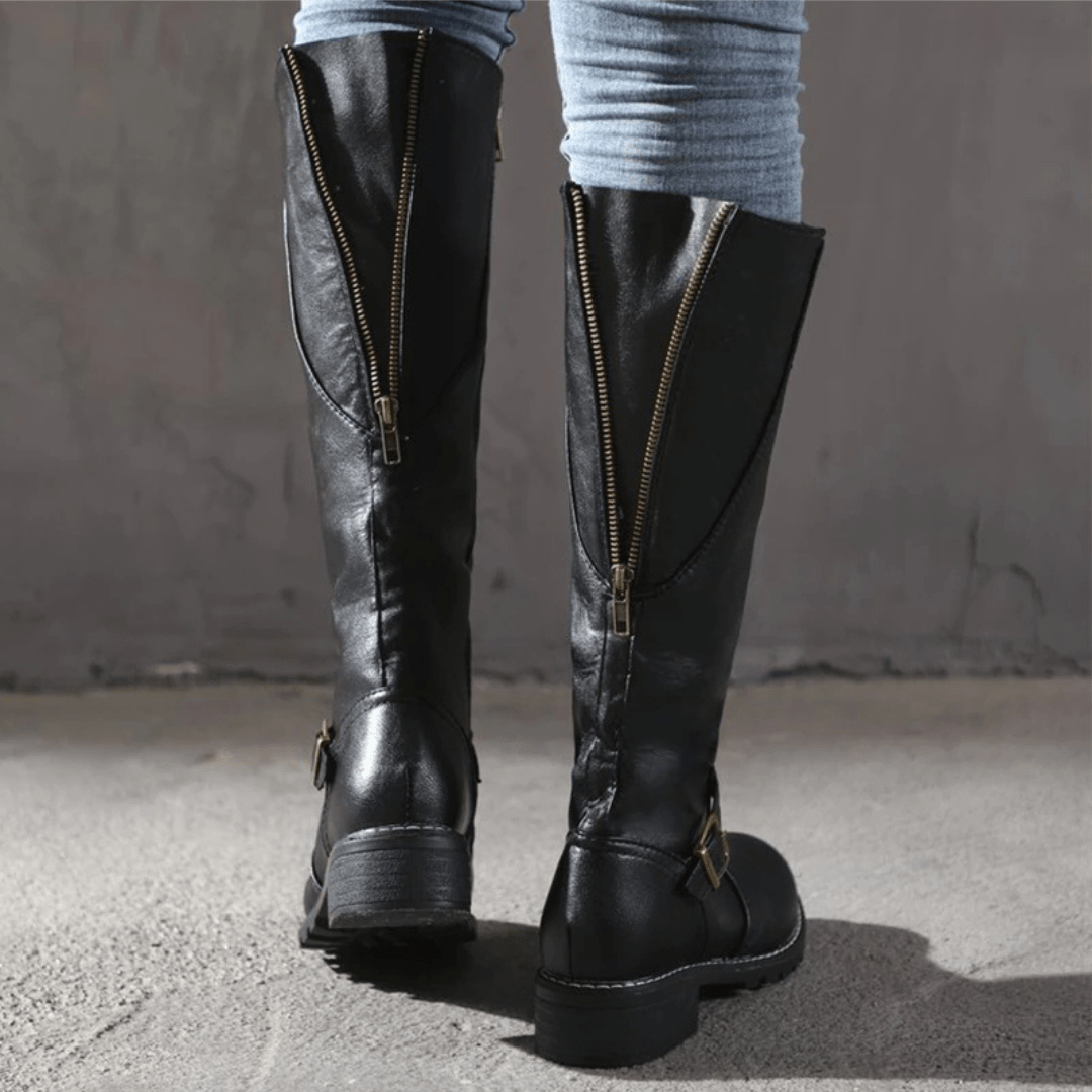 Chelsie - Stivali retrò eleganti per donne