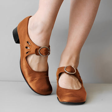Angelle - Sandali in Pelle Casual per Donne